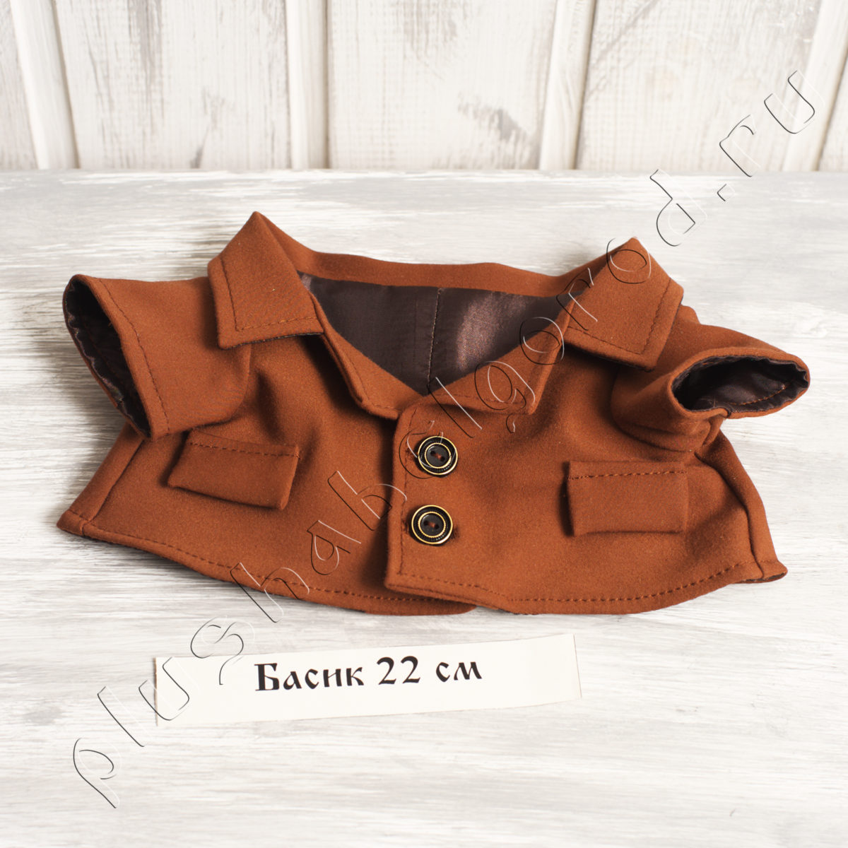 Пиджак коричневый на подкладке (22)