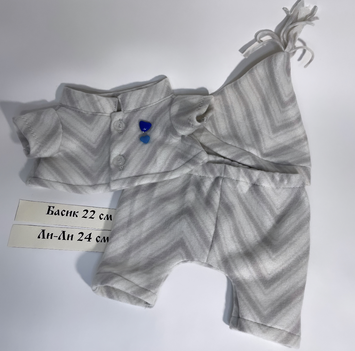 НОВИНКА по приятной цене! Мягкая пижама: брюки, рубашка, колпачок (22,24)